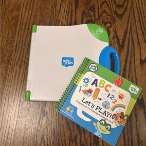 LeapStart Interactive Learning System - Green and Blue